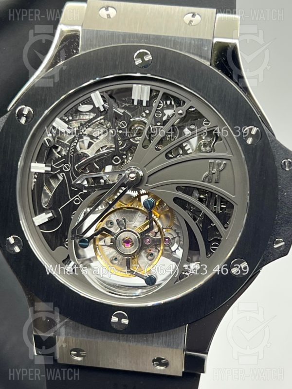 Товар Hublot Big Bang Tourbillion Skeleton Steel Фото 9 - Hublot Big Bang Tourbillion Skeleton Steel