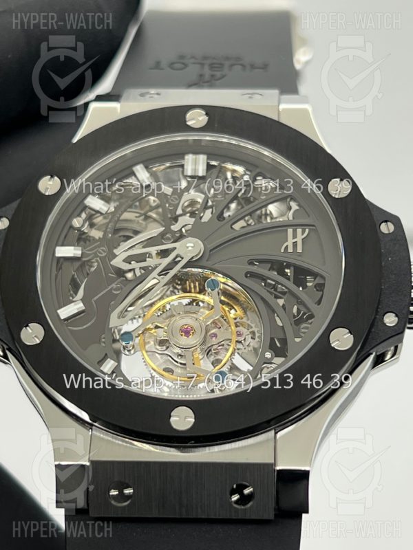 Товар Hublot Big Bang Tourbillion Skeleton Steel Фото 10 - Hublot Big Bang Tourbillion Skeleton Steel