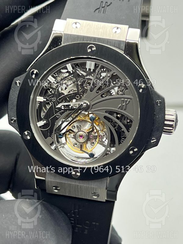 Товар Hublot Big Bang Tourbillion Skeleton Steel Фото 11 - Hublot Big Bang Tourbillion Skeleton Steel