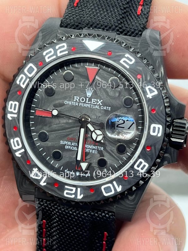 Товар Rolex GMT Master II 40mm Carbon DIW Speedster Edition Фото 2 - Rolex GMT Master II 40mm Carbon DIW Speedster Edition