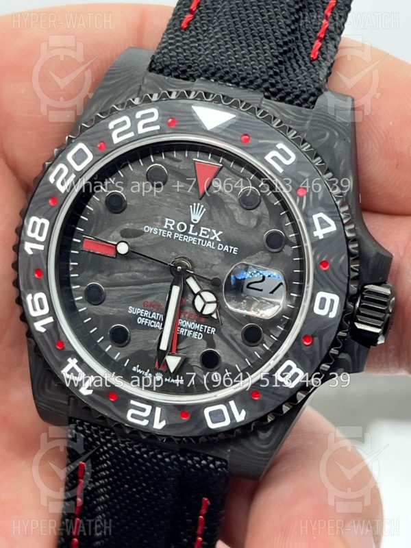 Товар Rolex GMT Master II 40mm Carbon DIW Speedster Edition Фото 6 - Rolex GMT Master II 40mm Carbon DIW Speedster Edition