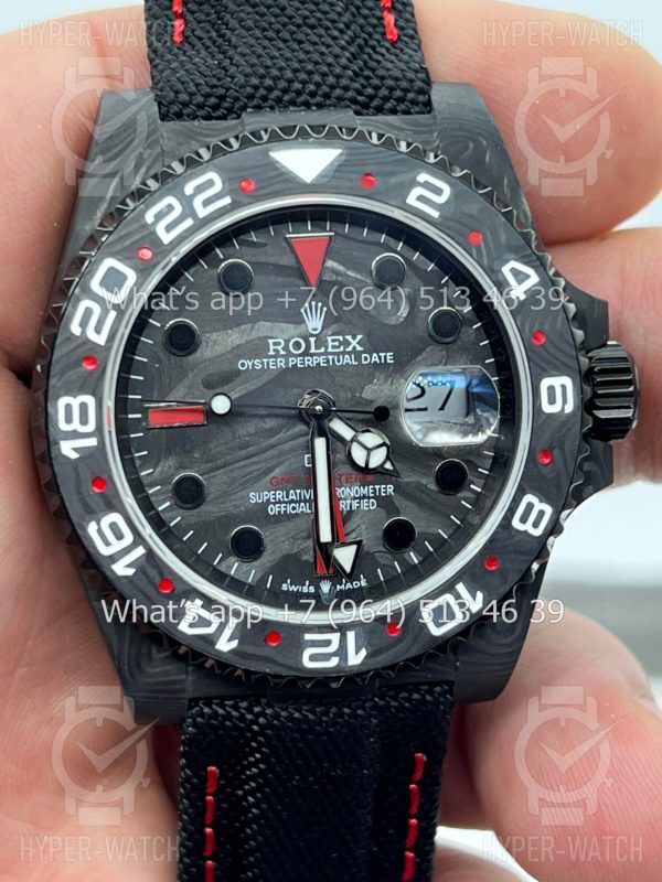 Товар Rolex GMT Master II 40mm Carbon DIW Speedster Edition Фото 7 - Rolex GMT Master II 40mm Carbon DIW Speedster Edition