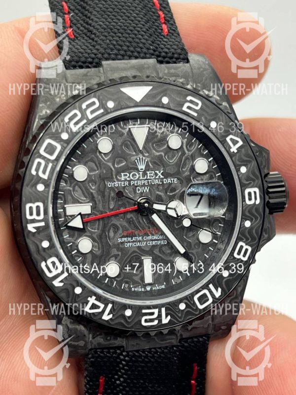 Товар Rolex GMT Master II 40mm Carbon DIW All Black Edition Фото 2 - Rolex GMT Master II 40mm Carbon DIW All Black Edition