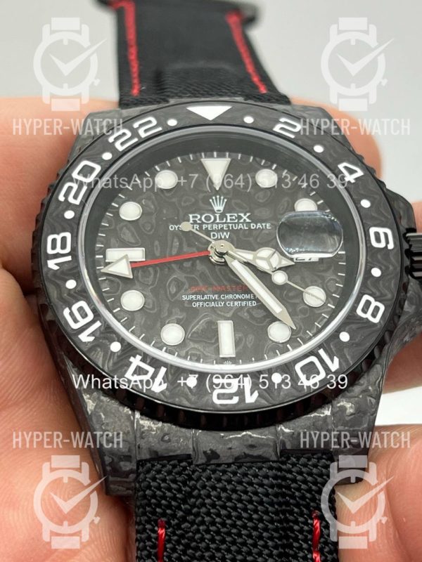 Товар Rolex GMT Master II 40mm Carbon DIW All Black Edition Фото 3 - Rolex GMT Master II 40mm Carbon DIW All Black Edition
