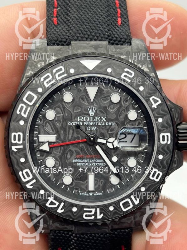 Товар Rolex GMT Master II 40mm Carbon DIW All Black Edition Фото 4 - Rolex GMT Master II 40mm Carbon DIW All Black Edition