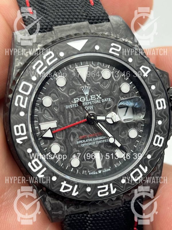 Товар Rolex GMT Master II 40mm Carbon DIW All Black Edition Фото 7 - Rolex GMT Master II 40mm Carbon DIW All Black Edition