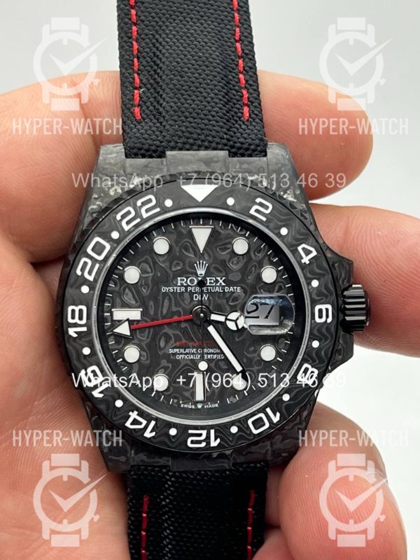 Товар Rolex GMT Master II 40mm Carbon DIW All Black Edition Фото 10 - Rolex GMT Master II 40mm Carbon DIW All Black Edition
