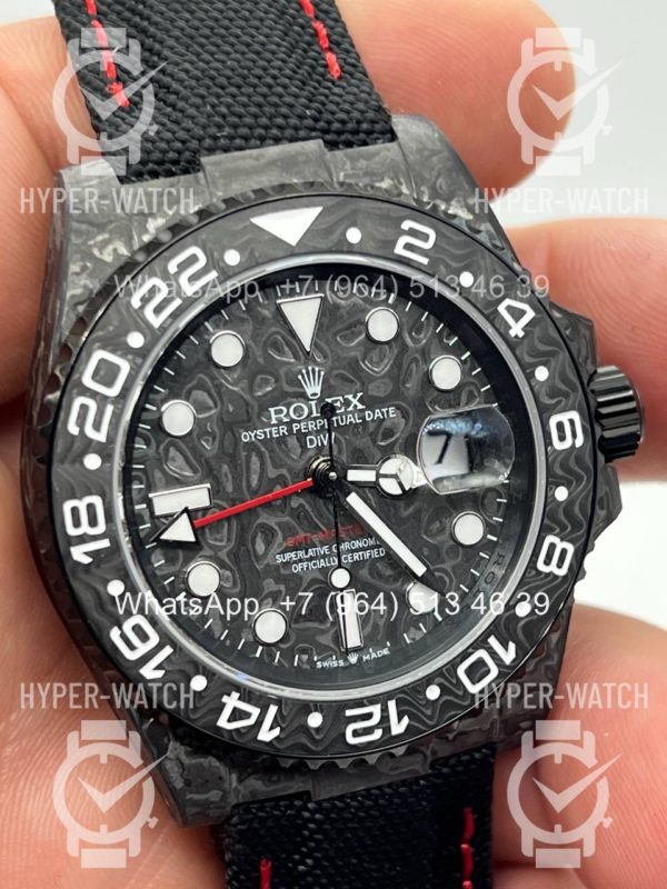 Товар Rolex GMT Master II 40mm Carbon DIW All Black Edition Фото 11 - Rolex GMT Master II 40mm Carbon DIW All Black Edition