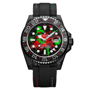 Фото 63 - Rolex GMT Master II 40mm Carbon DIW Motley Edition