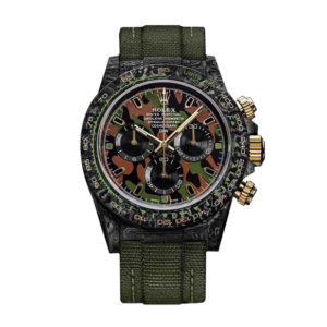 Товар Rolex Cosmograph Daytona Carbon DIW "MILITARY GREEN UNIQUE 1" Фото 5 - Rolex Cosmograph Daytona Carbon DIW "MILITARY GREEN UNIQUE 1"