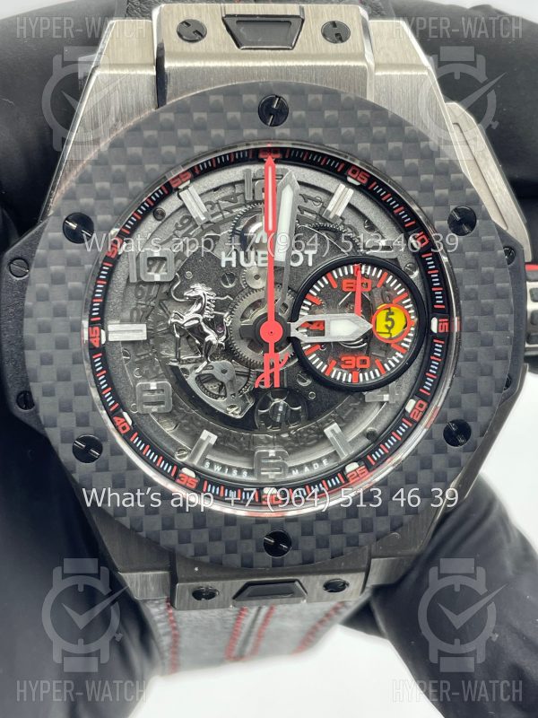 Товар Hublot Big Bang Ferrari 45mm 401.NQ.0123.VR Фото 2 - Hublot Big Bang Ferrari 45mm 401.NQ.0123.VR