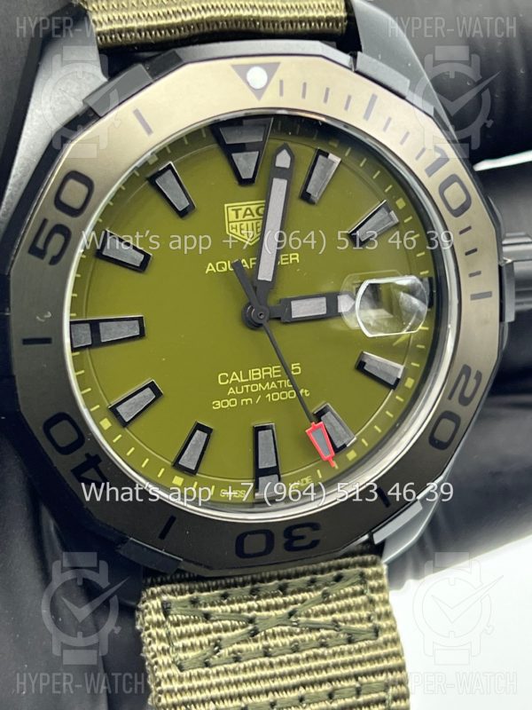Фото 6 - Tag Heuer Aquaracer 300M 43mm WAY208E.FC8222