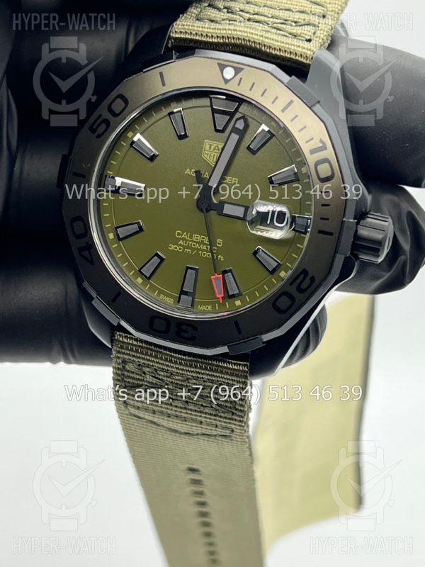 Фото 10 - Tag Heuer Aquaracer 300M 43mm WAY208E.FC8222