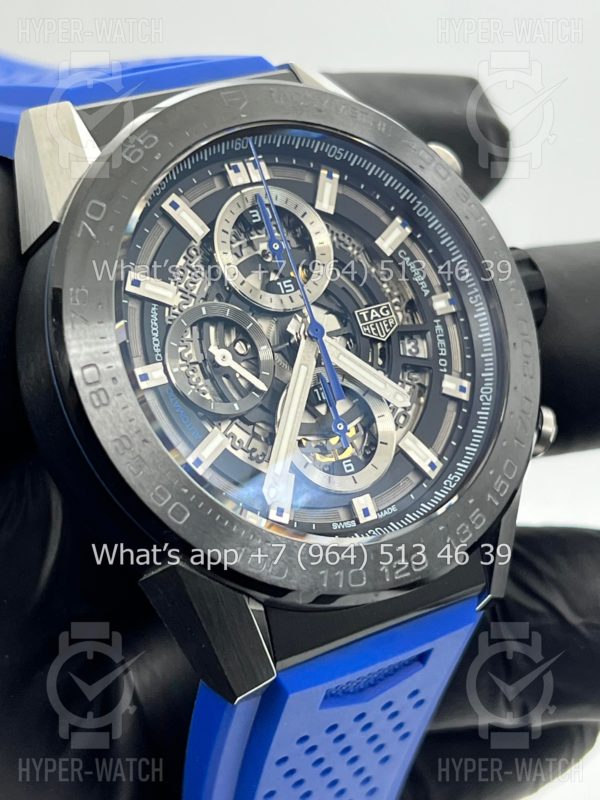 Товар TAG Heuer Carrera 45mm CAR2A1T.FT6052 Фото 6 - TAG Heuer Carrera 45mm CAR2A1T.FT6052