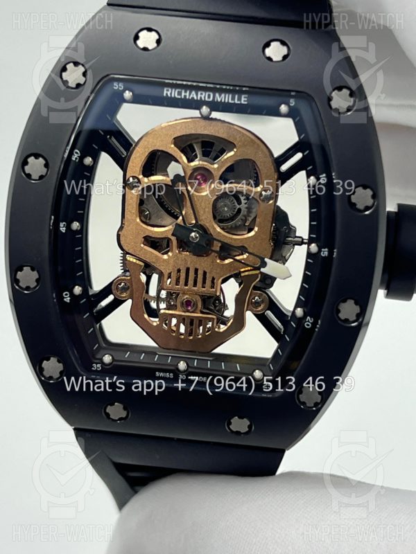 Товар Richard Mille RM 052 Skull Tourbillon Black Фото 2 - Richard Mille RM 052 Skull Tourbillon Black