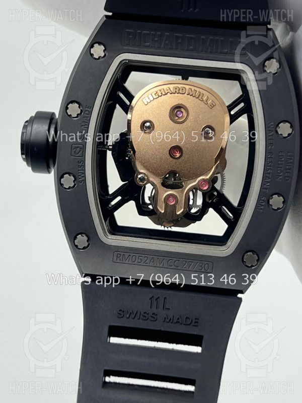 Товар Richard Mille RM 052 Skull Tourbillon Black Фото 10 - Richard Mille RM 052 Skull Tourbillon Black