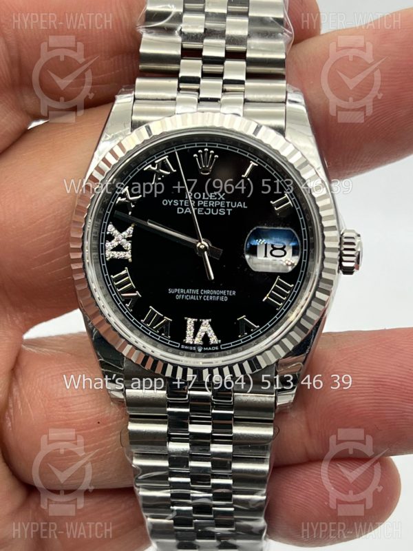 Товар Rolex DateJust 36mm 126234 Black Steel Фото 2 - Rolex DateJust 36mm 126234 Black Steel