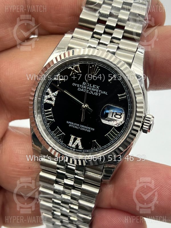 Товар Rolex DateJust 36mm 126234 Black Steel Фото 3 - Rolex DateJust 36mm 126234 Black Steel