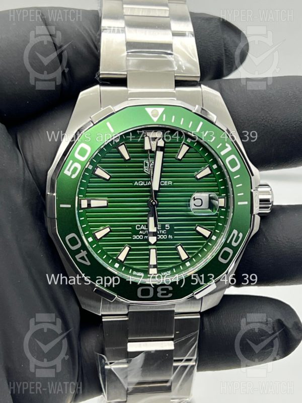 Фото 9 - TAG Heuer Aquaracer 300M 43mm WAY201S.BA0927