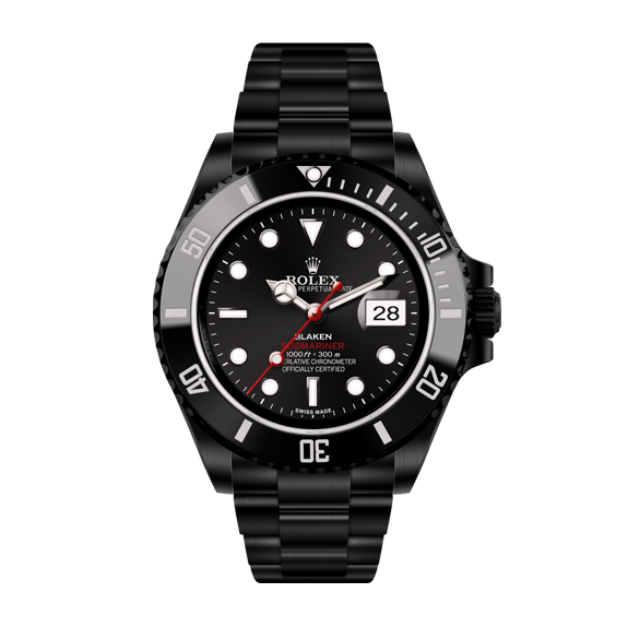 Фото 1 - Rolex Submariner 40mm Blaken Red 116610