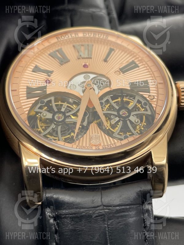 Товар Roger Dubuis Hommage Double Flying Tourbillon RDDBH0O562 Фото 4 - Roger Dubuis Hommage Double Flying Tourbillon RDDBH0O562