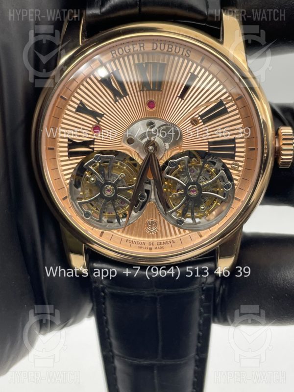 Товар Roger Dubuis Hommage Double Flying Tourbillon RDDBH0O562 Фото 6 - Roger Dubuis Hommage Double Flying Tourbillon RDDBH0O562