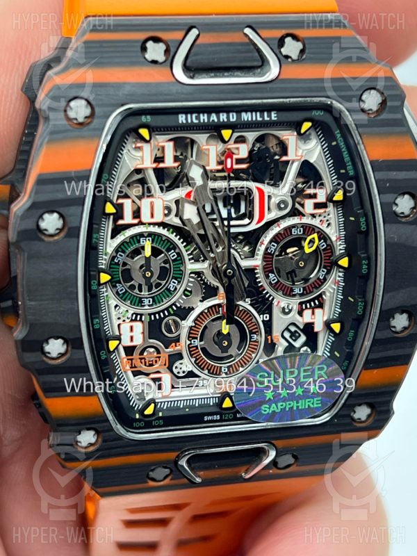 Товар Richard Mille RM 011-03 McLaren Orange Фото 3 - Richard Mille RM 011-03 McLaren Orange