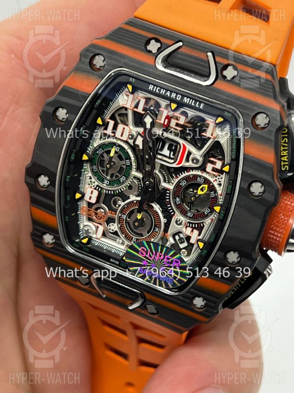 Товар Richard Mille RM 011-03 McLaren Orange Фото 7 - Richard Mille RM 011-03 McLaren Orange