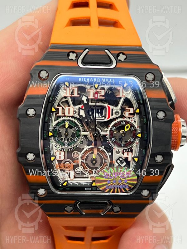 Товар Richard Mille RM 011-03 McLaren Orange Фото 8 - Richard Mille RM 011-03 McLaren Orange