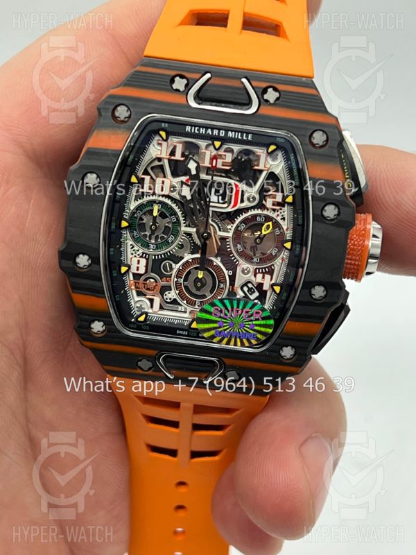Товар Richard Mille RM 011-03 McLaren Orange Фото 9 - Richard Mille RM 011-03 McLaren Orange