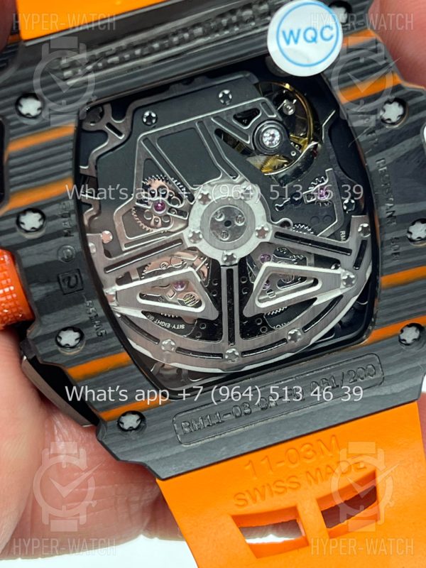 Товар Richard Mille RM 011-03 McLaren Orange Фото 16 - Richard Mille RM 011-03 McLaren Orange