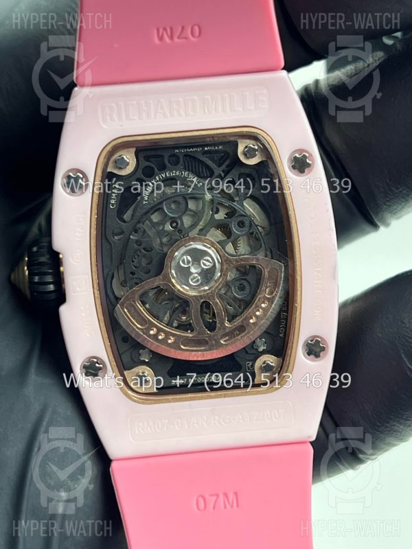 Товар Richard Mille RM 07-01 RG-ATZ Pink Фото 12 - Richard Mille RM 07-01 RG-ATZ Pink