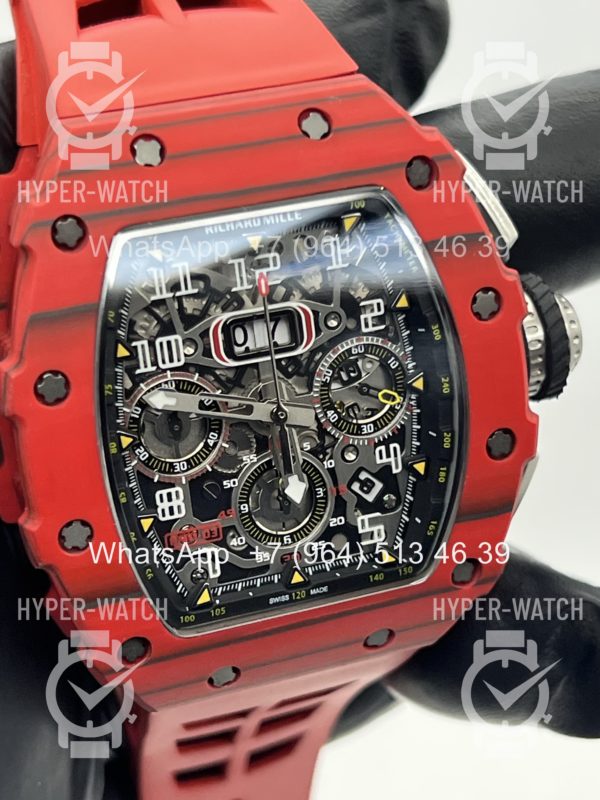 Товар Richard Mille RM 011-03 Red Фото 5 - Richard Mille RM 011-03 Red