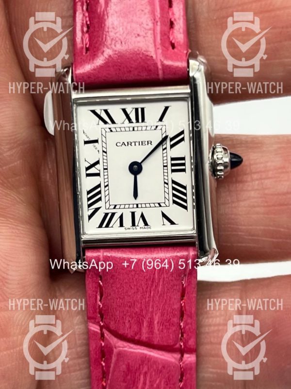 Фото 3 - Cartier Tank 25,5mm White