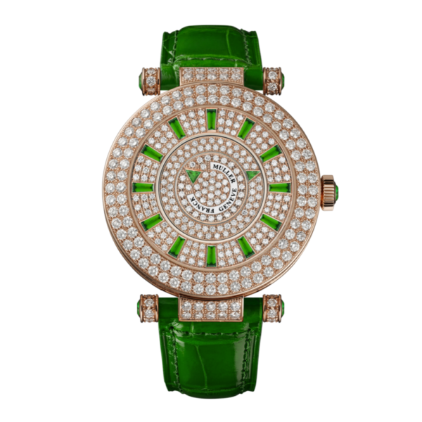 Товар Franck Muller Round Double Mystery 42 DM D 2R CD Green Фото 1 - Franck Muller Round Double Mystery 42 DM D 2R CD Green
