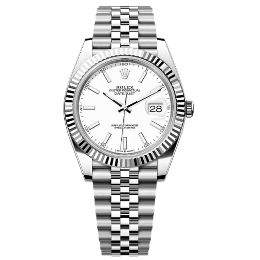 Товар Rolex DateJust 41mm 126334-0010 White Steel Фото 1 - Rolex DateJust 41mm 126334-0010 White Steel