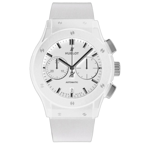 Товар Hublot Classic Fusion Chronograph 45mm 511 Ceramic White Фото 1 - Hublot Classic Fusion Chronograph 45mm 511 Ceramic White