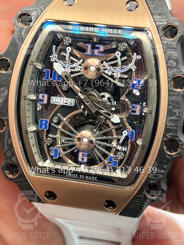 Товар Richard Mille RM 21-01 Manual Winding Tourbillon Aerodyne Фото 3 - Richard Mille RM 21-01 Manual Winding Tourbillon Aerodyne