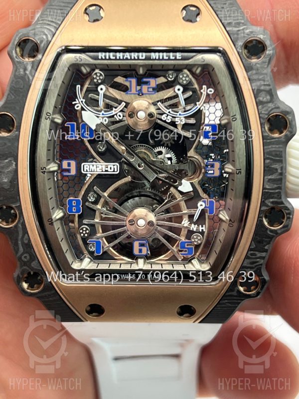 Товар Richard Mille RM 21-01 Manual Winding Tourbillon Aerodyne Фото 4 - Richard Mille RM 21-01 Manual Winding Tourbillon Aerodyne