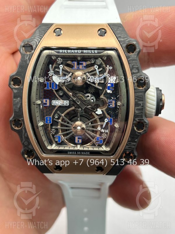 Товар Richard Mille RM 21-01 Manual Winding Tourbillon Aerodyne Фото 7 - Richard Mille RM 21-01 Manual Winding Tourbillon Aerodyne