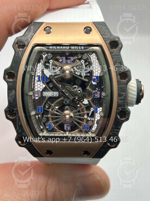 Товар Richard Mille RM 21-01 Manual Winding Tourbillon Aerodyne Фото 9 - Richard Mille RM 21-01 Manual Winding Tourbillon Aerodyne