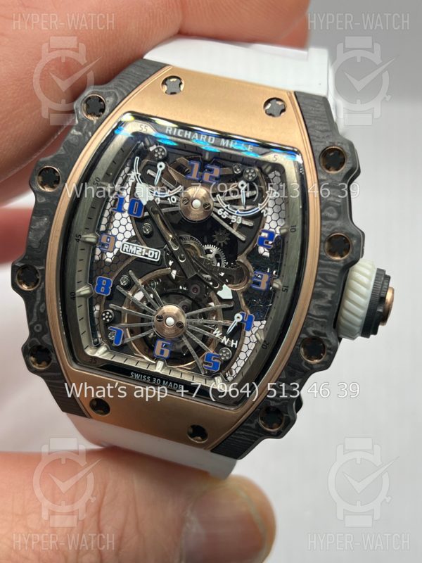 Товар Richard Mille RM 21-01 Manual Winding Tourbillon Aerodyne Фото 10 - Richard Mille RM 21-01 Manual Winding Tourbillon Aerodyne