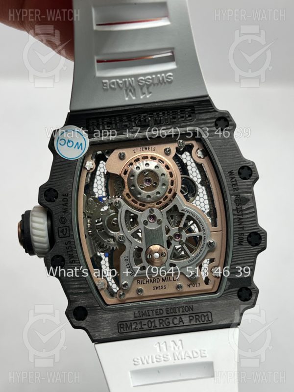 Товар Richard Mille RM 21-01 Manual Winding Tourbillon Aerodyne Фото 14 - Richard Mille RM 21-01 Manual Winding Tourbillon Aerodyne