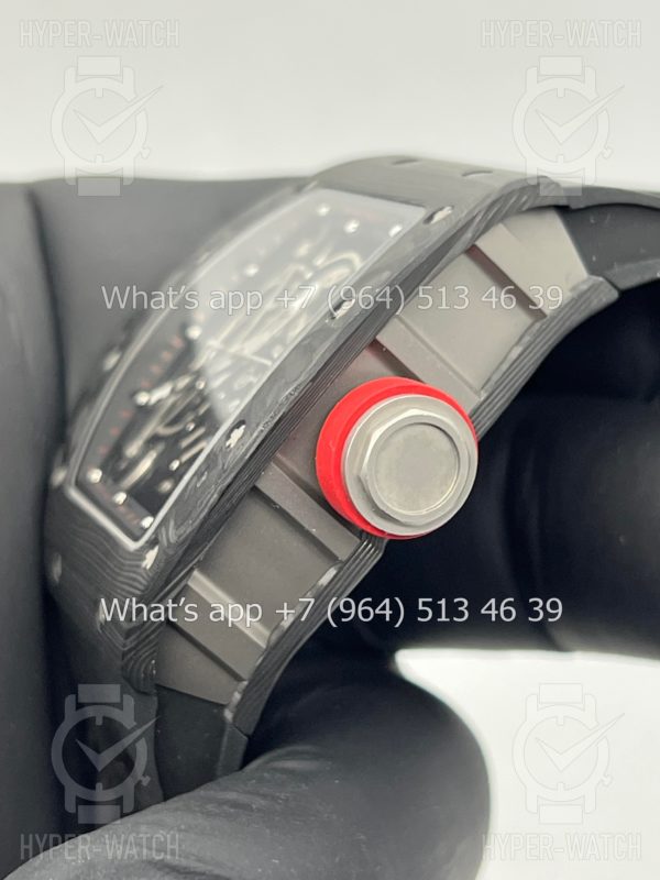 Фото 9 - Richard Mille RM 055 Carbon Black Red
