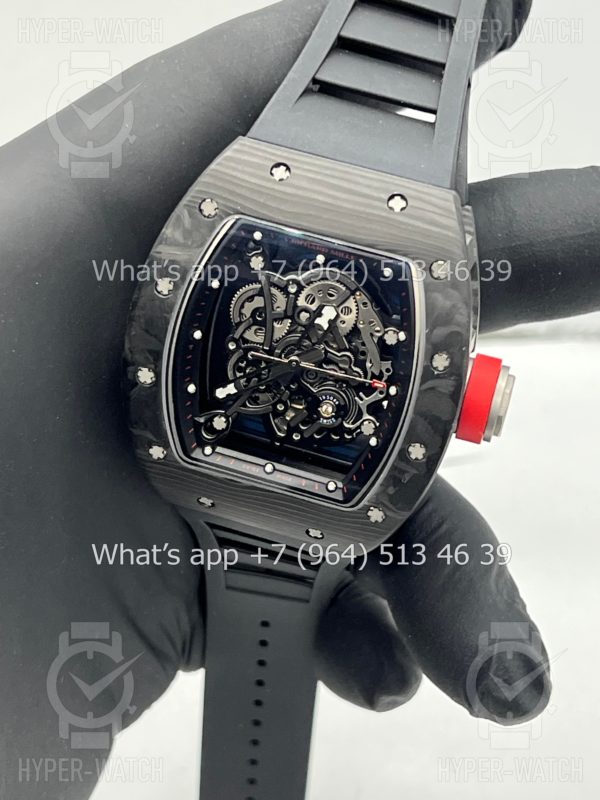 Фото 12 - Richard Mille RM 055 Carbon Black Red