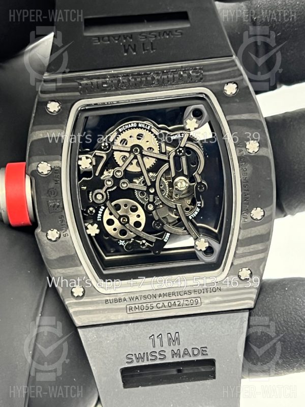 Фото 16 - Richard Mille RM 055 Carbon Black Red