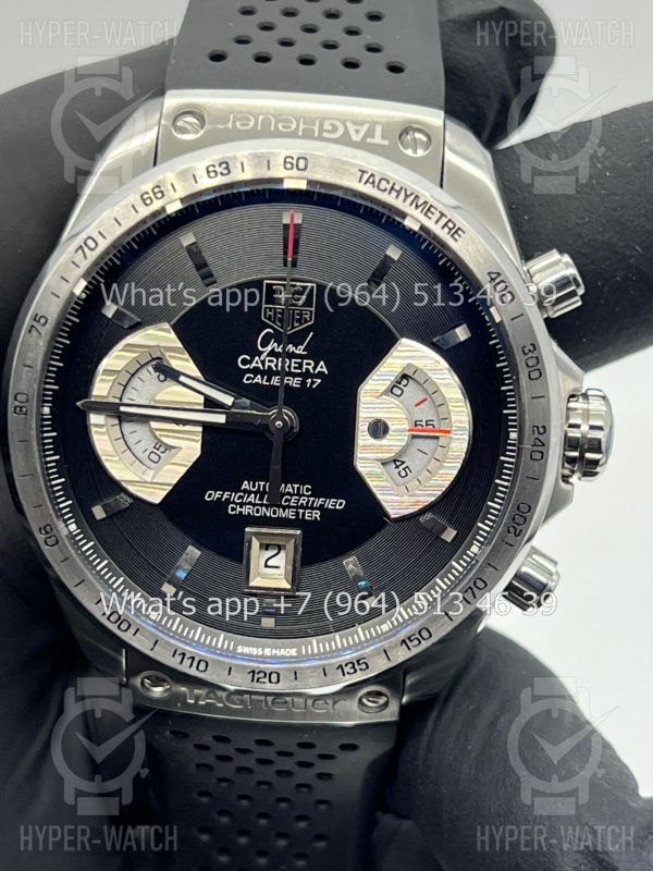 Фото 2 - TAG Heuer Grand Carrera 43mm CAV511A.BA0902