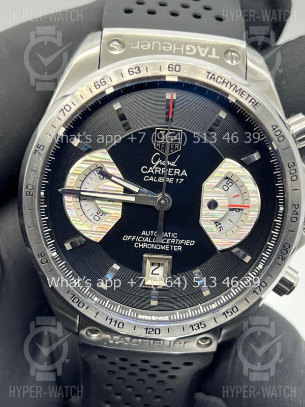 Фото 4 - TAG Heuer Grand Carrera 43mm CAV511A.BA0902