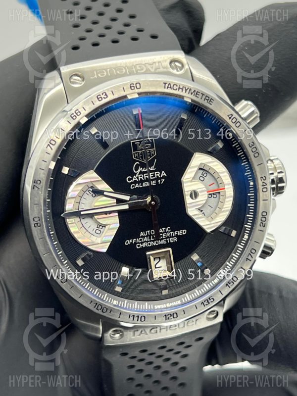 Фото 5 - TAG Heuer Grand Carrera 43mm CAV511A.BA0902