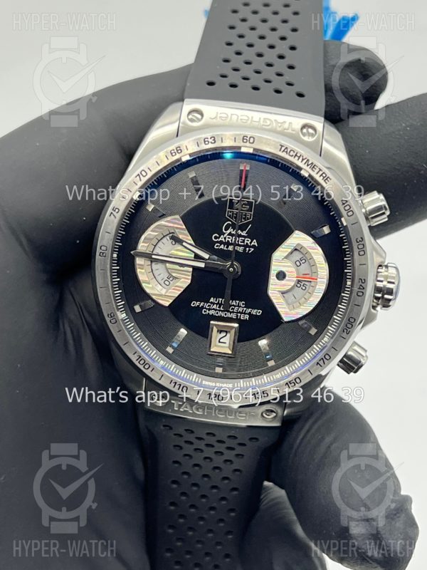 Фото 6 - TAG Heuer Grand Carrera 43mm CAV511A.BA0902